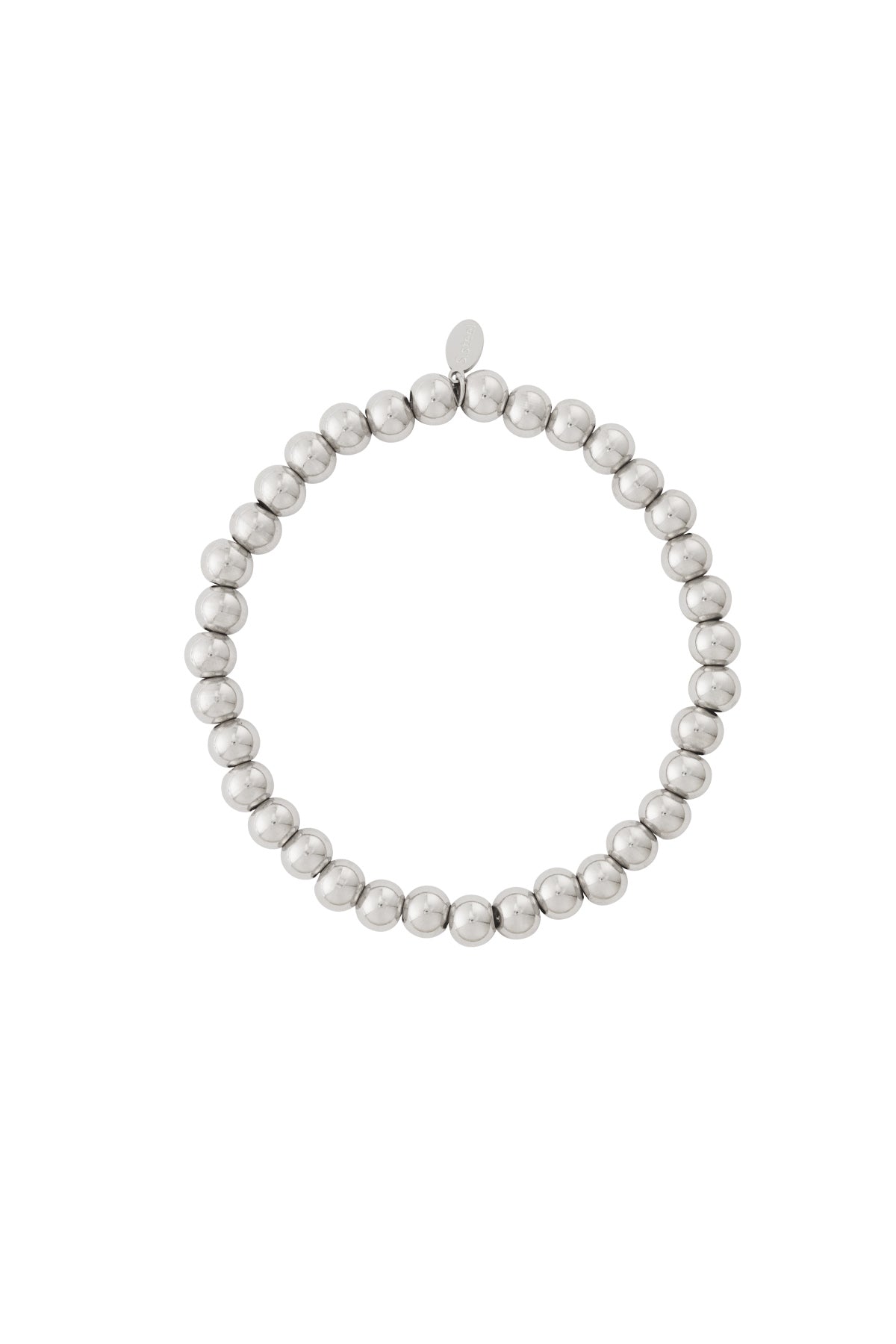 Armband med massiva pärlor - 6 mm